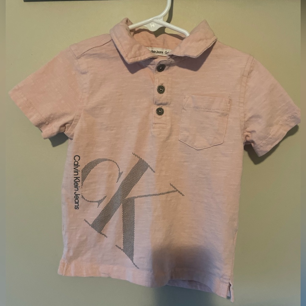 Toddler Boys Calvin Klein Polo